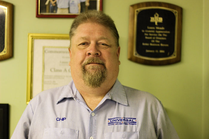 Chip Barden of the Plumbing division